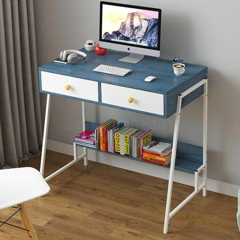 Простой компьютерный настольный домашний стол простой современный экономичный стол для студентов, спальни, стол для учебы