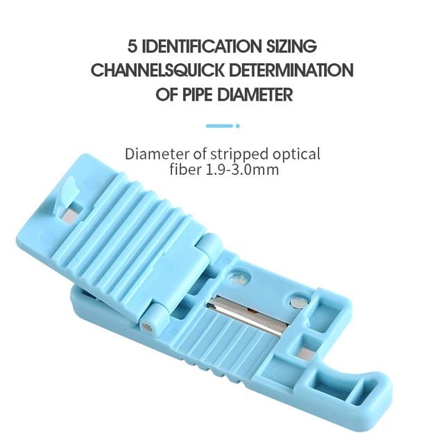 FTTH Optical Fiber Stripper 1.9-3.0mm MAST-5 Access Tool MSAT-5 Loose Buffer Tube Stripper AUA-05 Longitudinal Cable Stripper Electronics Tools cb5feb1b7314637725a2e7: Blue|Orange