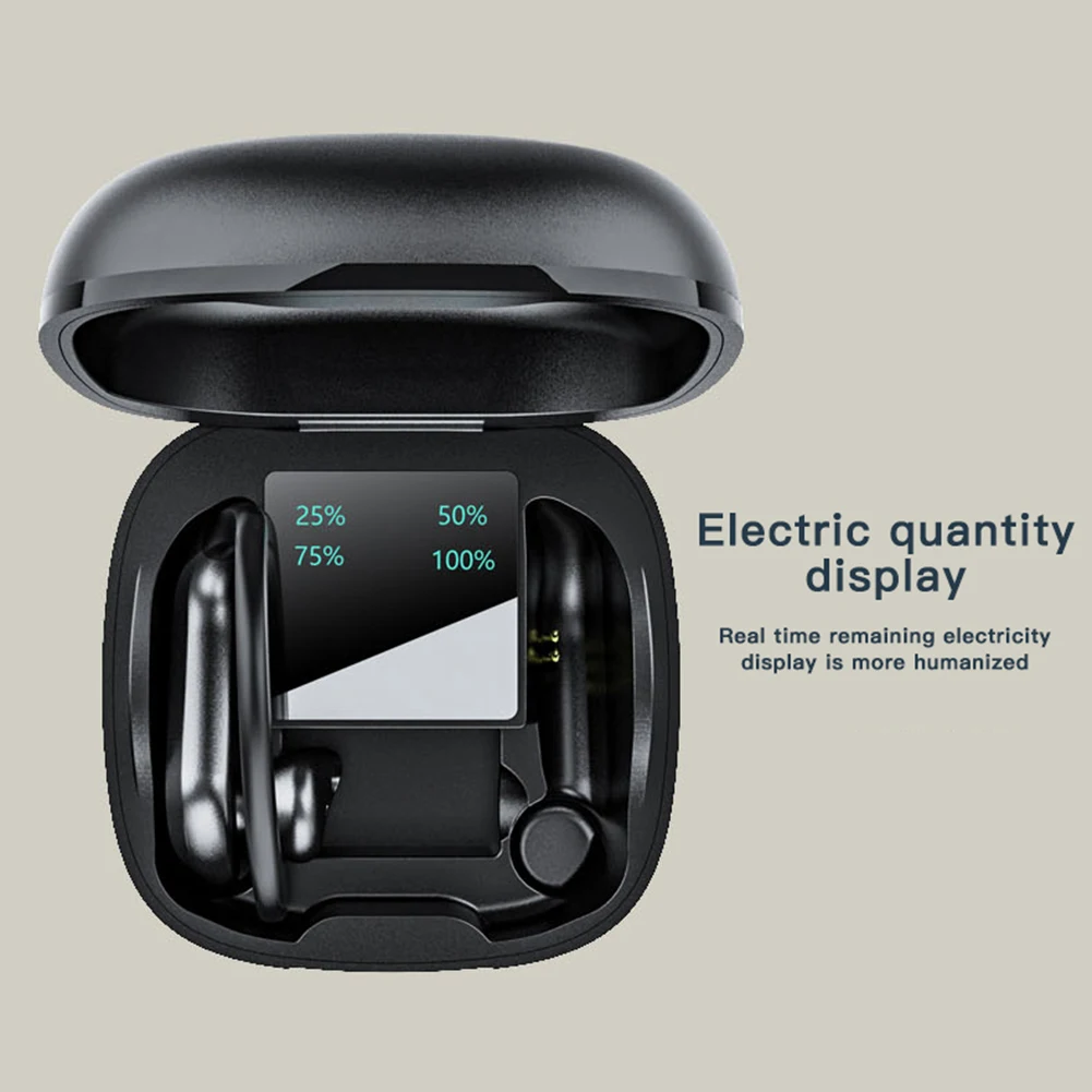 TWS Wireless Bluetooth 5 0 Headset Fingerprint Touch Control Earphones HIFI Stereo Sounds Earphone Waterproof Sports Earbuds
