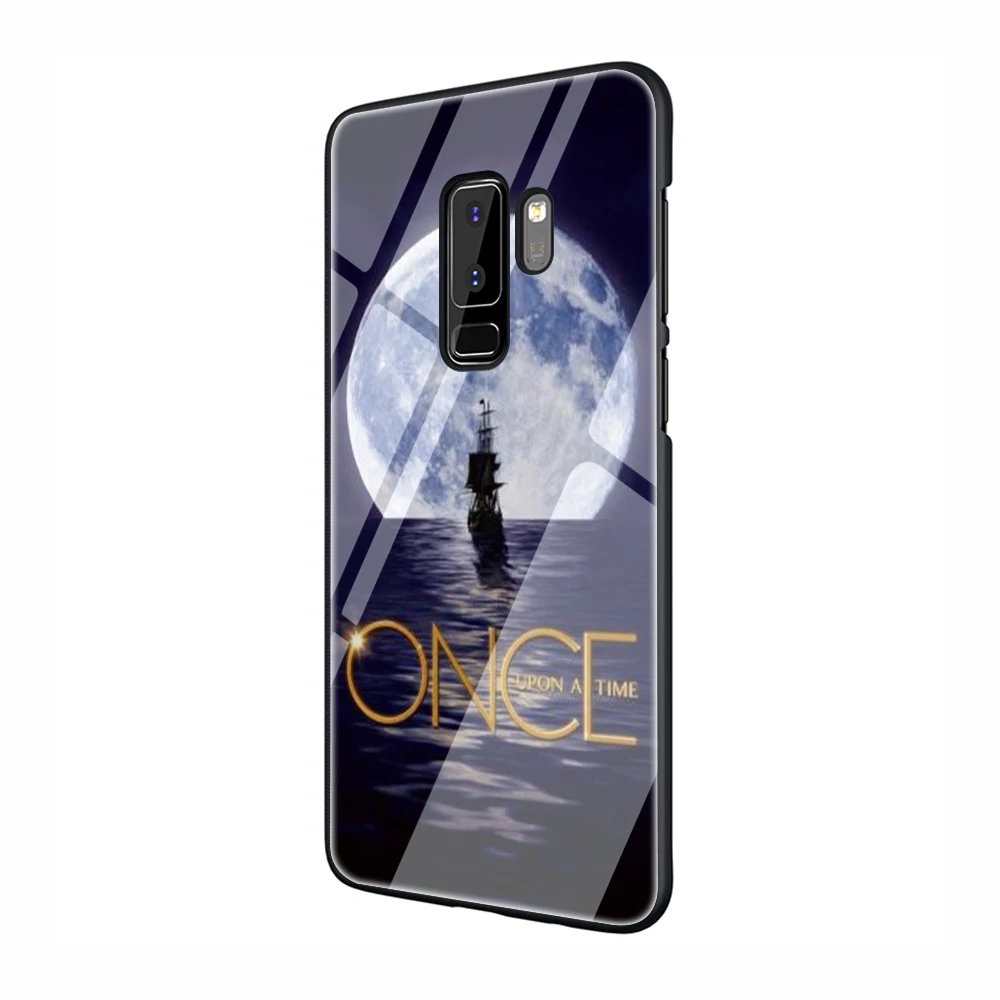 EWAU Once Upon A Time Стекло чехол для телефона для samsung Galaxy S7 8; большие размеры 9, 10; плюс 10 плюс Note8 9 10 плюс A10 20 30 40 50 60 70