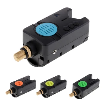 

Wireless Carp Fishing Bite Alarm LED Light & Sound Alert Waterproof Alarms Fish Bite Indicator Fishing Bell