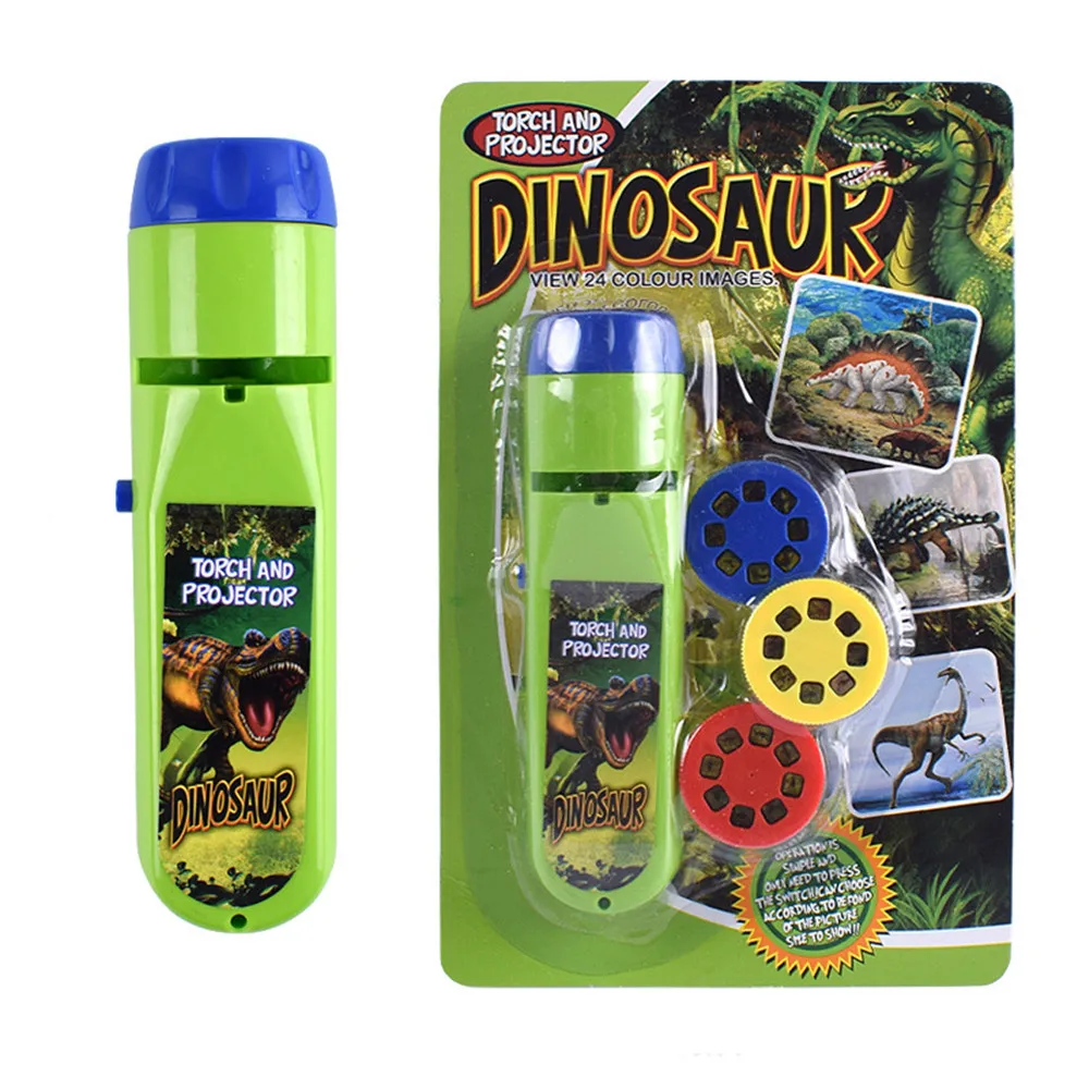 Projector Torch Kids Flashlight Story Book Early Educational Light-up Toys Sleep Light Preschool Fairy Tale Projection Lamp Gift