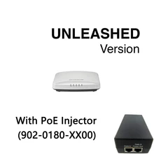 

Ruckus Wireless Unleashed R550 9U1-R550-WW00 (alike 9U1-R550-US00)+902-0180-XX00 PoE Adapter WIFI6 2x2 SU-MIMO MU-MIMO Indoor AP