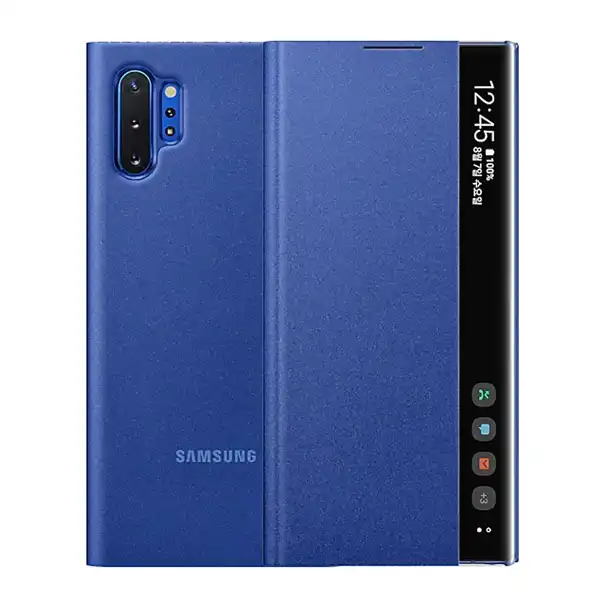 Оригинальный вертикальный зеркальный защитный чехол для Samsung Galaxy Note 10 Note10 5G note X +