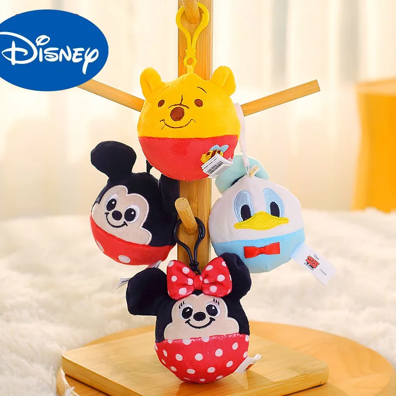Оригинальный Disney мягкие Животные Плюшевые Микки Мышь Минни-Маус с Винни-пухом