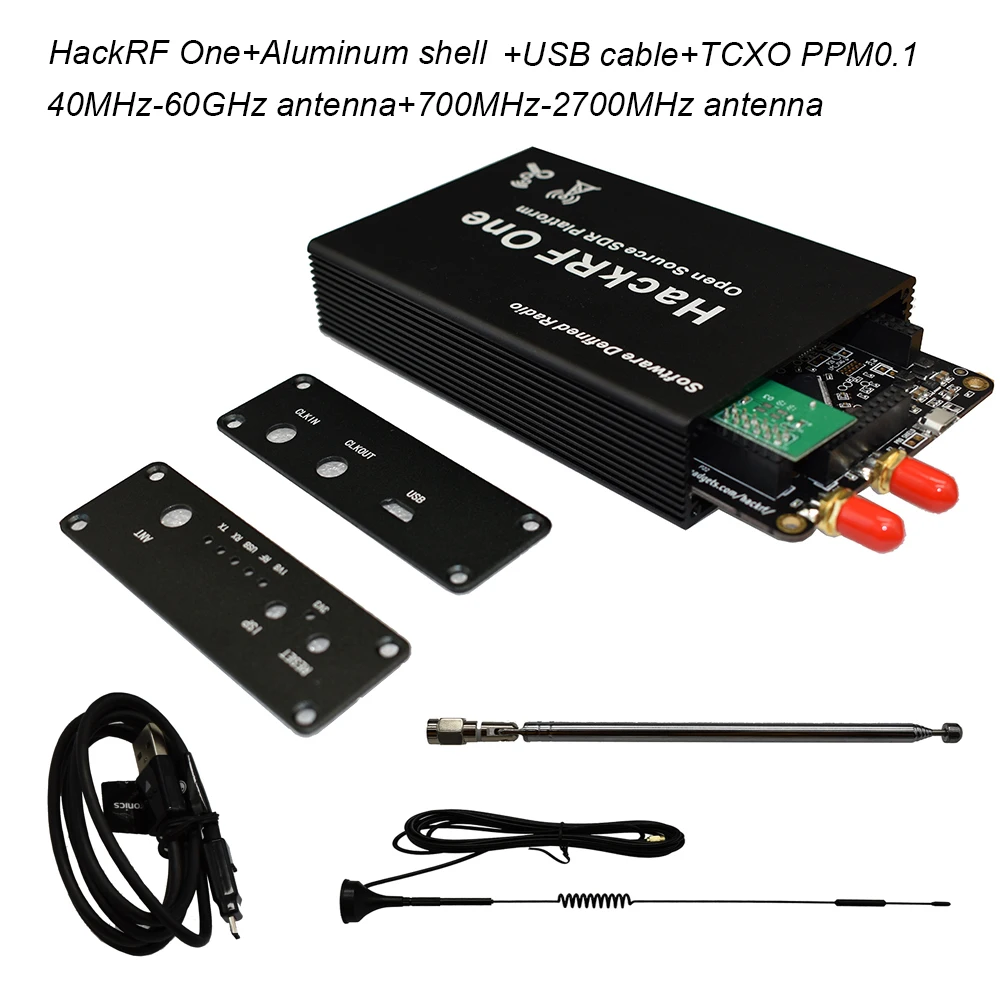 Lusya HackRF один SDR программное обеспечение определяется Радио 1 МГц до 6 ГГц Материнская плата развития включают 2.5ppm tcxo с антенной T0406