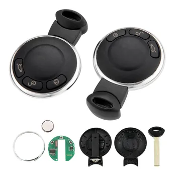

Yetaha 2Pcs 3 Button Smart Remote Key For BMW Mini Cooper R50 R53 2009 2010 2011 2012 2013 2014 PCF7952 ID46 Chip 315MHz