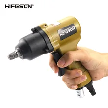 

10HAD Powerful Large Torque Gun Pneumatic Wrench Air Wrench 3/8" Square Head 10mm Furniture Installation Machinery Maintena