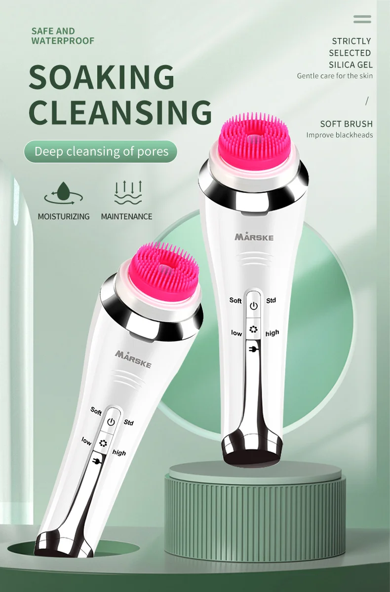 

Электрическая щетка для лица, вращение на 360 градусов, для удаления черных точек, нагрева, массажа, глубокой очистки глаз, инструменты для ухода за кожей