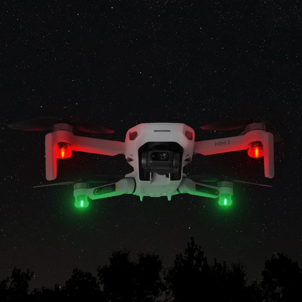 Luces Estroboscópicas Para Drones Proyector De Advertencia Antipérdida