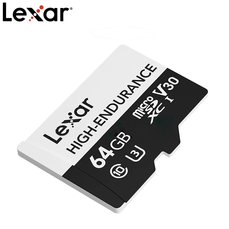 Lexar Micro SD карта, 32 ГБ, 64 ГБ, 128 ГБ высокая выносливость слот для карт памяти до 100 МБ/с. SDHC V10 TF карты для спортивной экшен-камеры 4K видео Камера