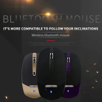 

Bts wireless bluetooth mouse bluetooth 3.0 1600DPI gaming mouse Ergonomic optical portable computer mouse gamer for laptop ipad