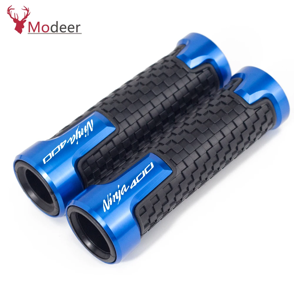 For Kawasaki NInja 400 Z400 2018 2019 2020 Ninja Handle bars Grip 78'' 22MM Motorcycle handle grips Motorbike handlebar ends (3)