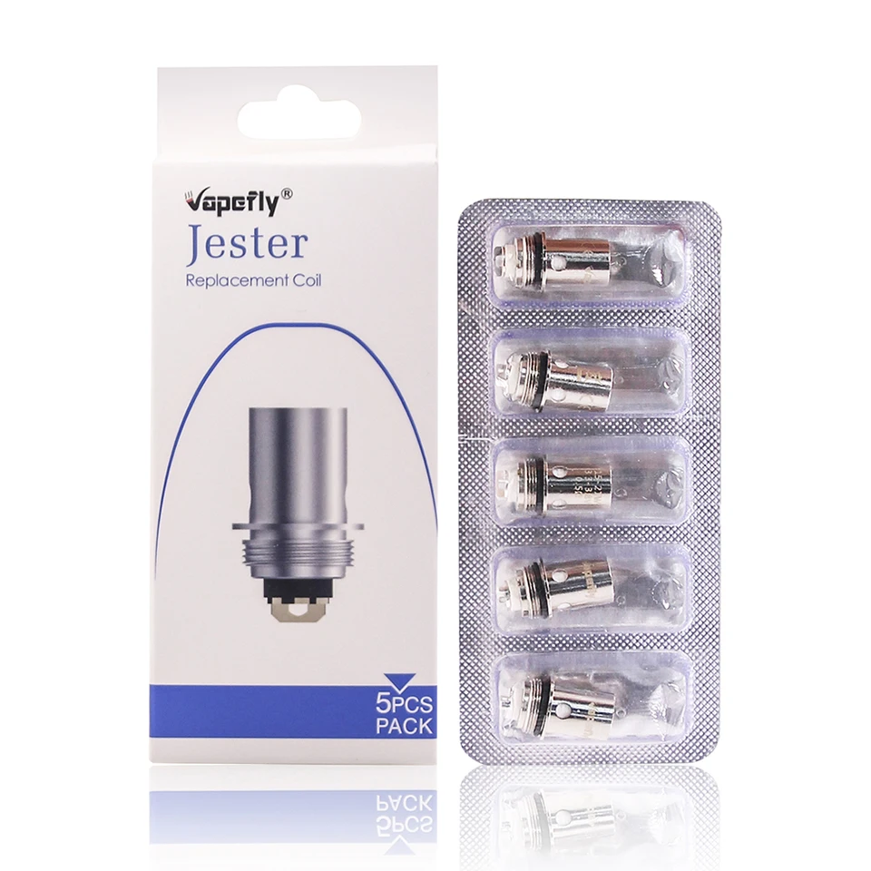 vape pod Original Vapefly Jester Mesh Coil Head 0.5ohm Mesh 1.2ohm regular coil for Vapefly Jester Pod Meshed kit accessories (1)