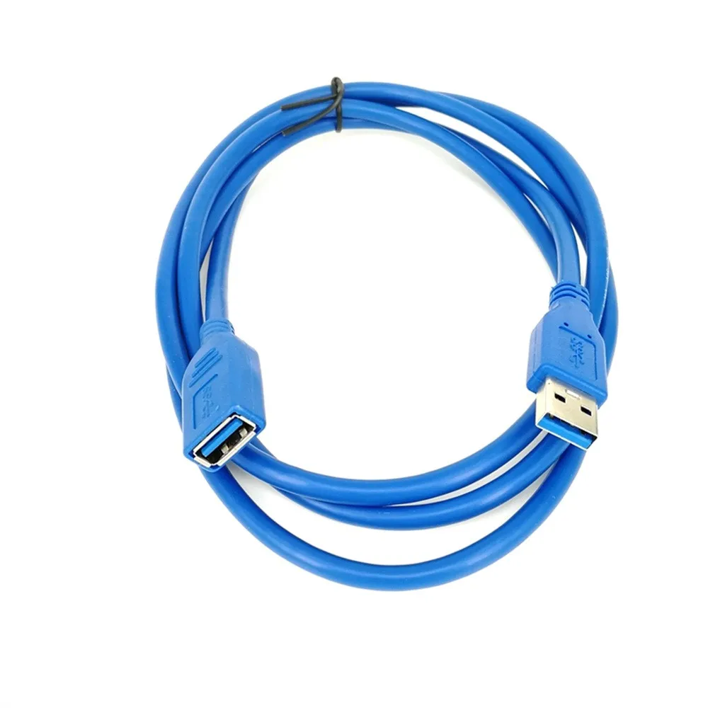 USB Extension Cable 0.5/1/1.5/3/5M 3.0 Male to Female durable Data Sync Cord 5Gbps Line Blue Accessory | Компьютеры и офис