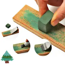 

Dual Sided Leather Blades Strop Cutter Razor Sharpener Polishing Board Sharpen Polishing paste Home Tools