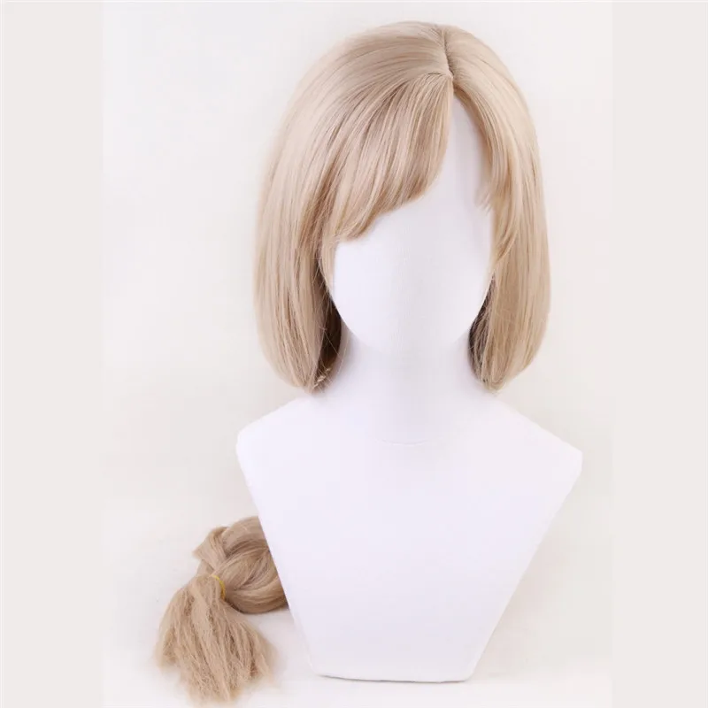 

Cells At Work Macrophages Cosplay Wigs Long Blonde Handmade Braids Heat Resistant Synthetic Wig