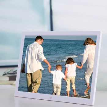 

15" HD Digital Photo Frame Picture Mult-Media Player MP3 MP4 Alarm Clock For Gift 15 Inch LCD HD1280*800 Digital Photo Frame