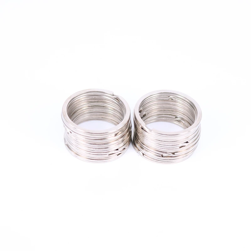 10Pcs Metal Key Holder Split Rings Keyring Keychain Keyfob Accessories 30mm | Украшения и аксессуары