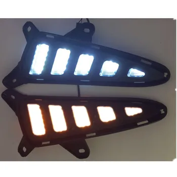 

2017 2018 for TOYOTA CHR suv LED Daytime running light Two-color light source LED foglights and rear bumper LED lights