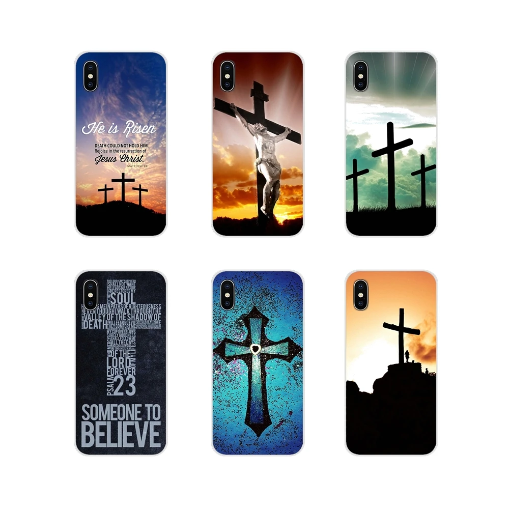Чехол oriwood с изображением Библии Иисуса Христа христианский крест для Huawei G7 G8 P7 P8