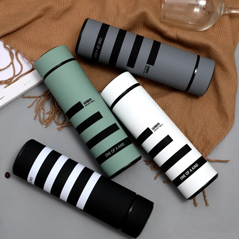 

Large Capacity Cute Men's Trend Insulated Korean-style Creative Student Fresh Tumbler Simple Portable Korean Style Glass