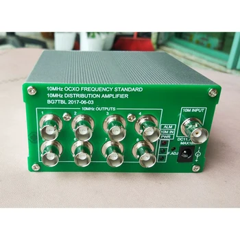 

10M frequency distributor, distributed amplifier, clock distributor / 8 outputs, constant temperature crystal reference H146