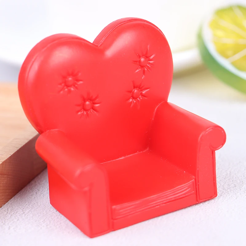1 Pc 1/12 Mini Sofa Model Dollhouse Room Decor Miniature Home Decorative Toy | Игрушки и хобби
