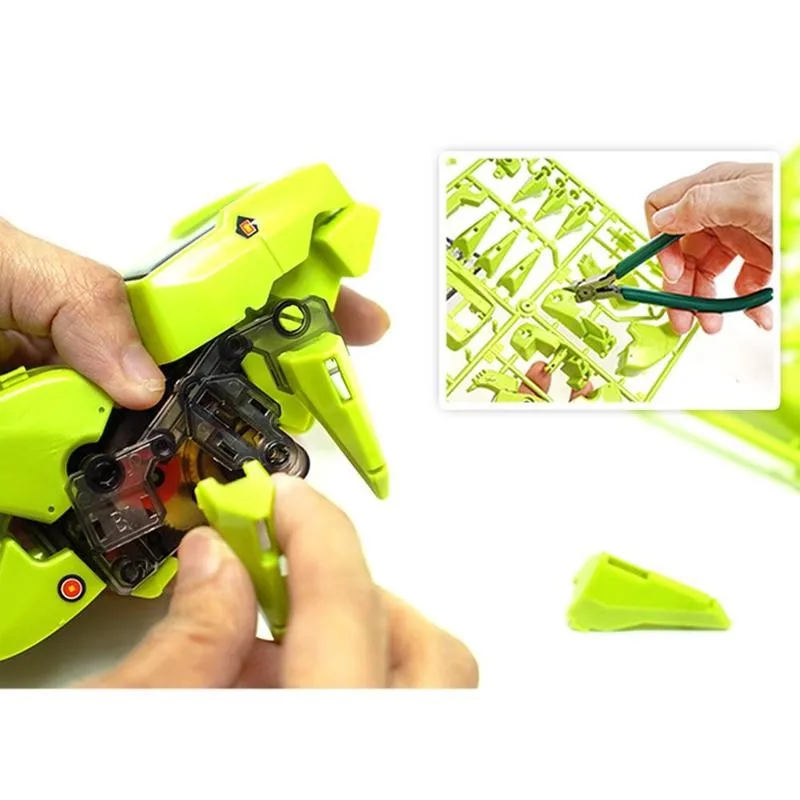 Динозавр робот DIY интеллектуальная игрушка 4 в 1 на солнечной энергии паук Science
