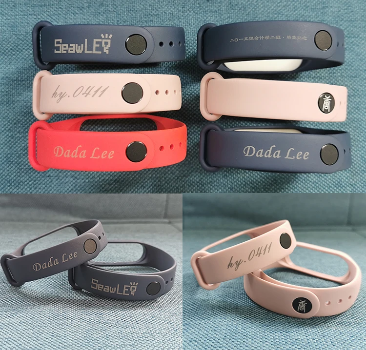 Ремешок для xiaomi Mi 4 3 Силиконовый ремешок для xiaomi Mi 4 3 аксессуары для xiaomi Band 4 сменные ремешки для браслетов