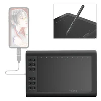 Tavoletta digitale tavolo da disegno a mano piastra da disegno elettronica USB con penna passiva ricarica gratuita per ufficio Laptop Computer portatile