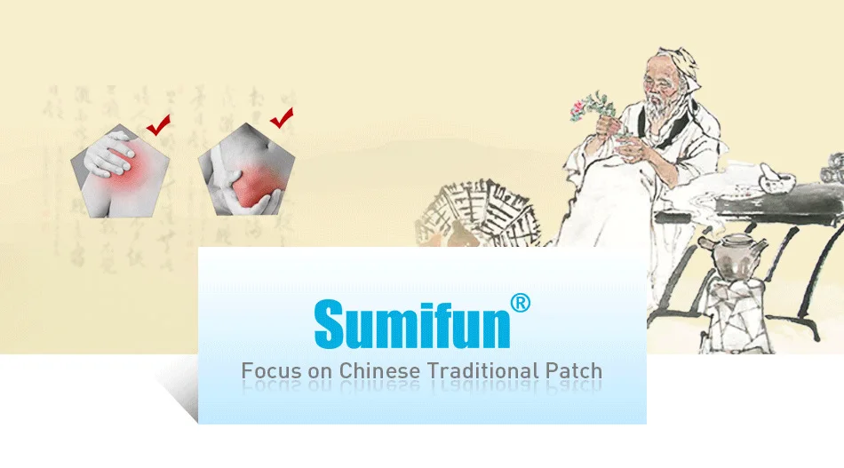 12PcsBag Knee Plaster Chinese Herbal Sticker Wormwood Extract Knee Joint Ache Pain Relieving Rheumatoid Arthritis Patch_000