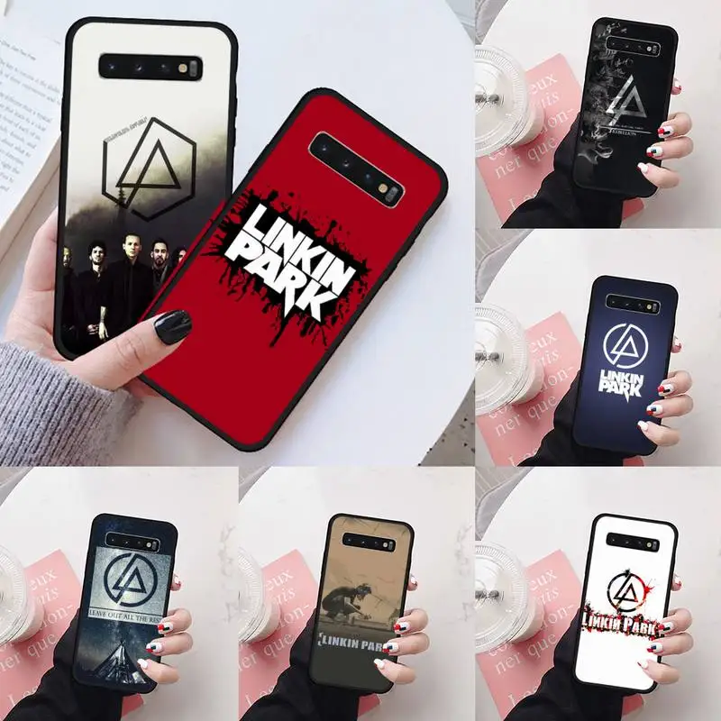Чехол для телефона linkin Rock and park Samsung S6 S7 edge S8 S9 S10 e plus A10 A50 A70 note8 J7 2017|Бамперы| |