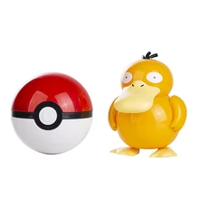  Pokemon Figures Genuine Original Box Deformation Toy Anime Figure Pikachu Charizard Greninja Pocket Monster Pokeball Model Gift 