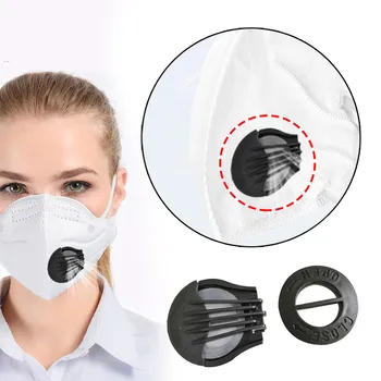 

50pc Breathable Facemask Outdoor Anti-dust Face Mouth Filter Cover Air Breathing Valves Replacements For Topmask Accessories
