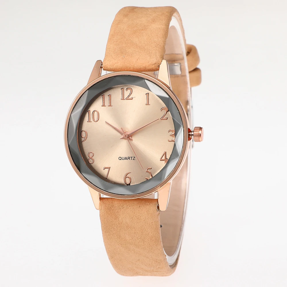 Часы женские кварцевые с кожаным ремешком люксовые брендовые наручные|Женские