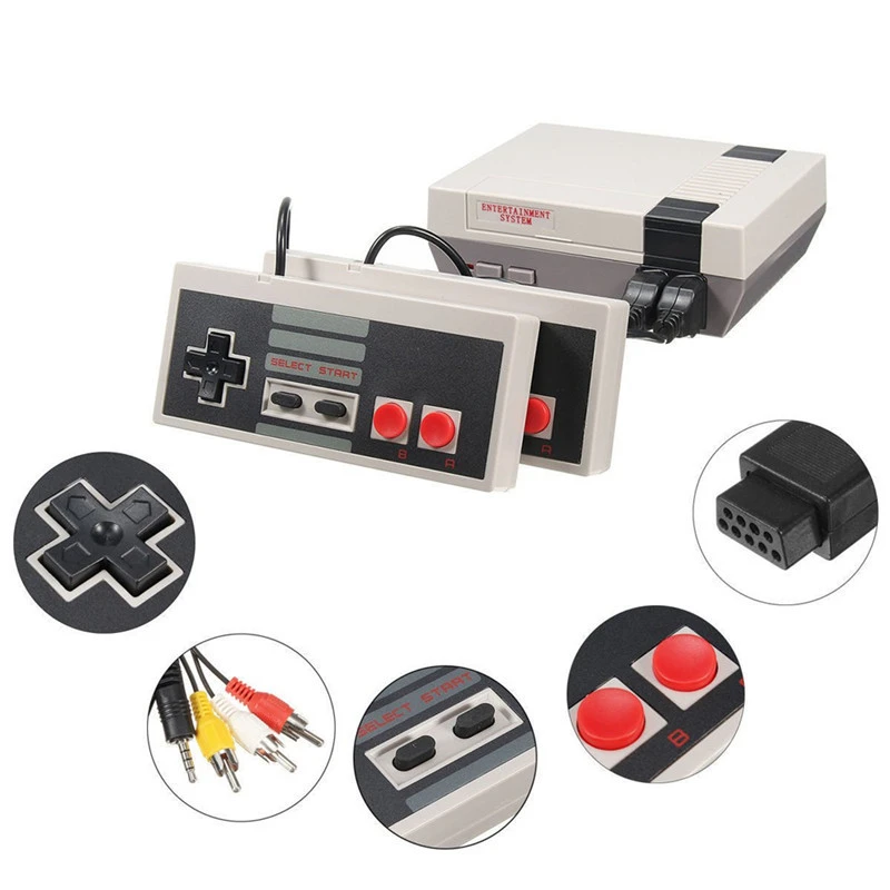 

Mini TV Games Console Retro 8 Bit SEGA Player Console Video Game Built-In 620 Classic Games Arcade Gaming Player HD Machine