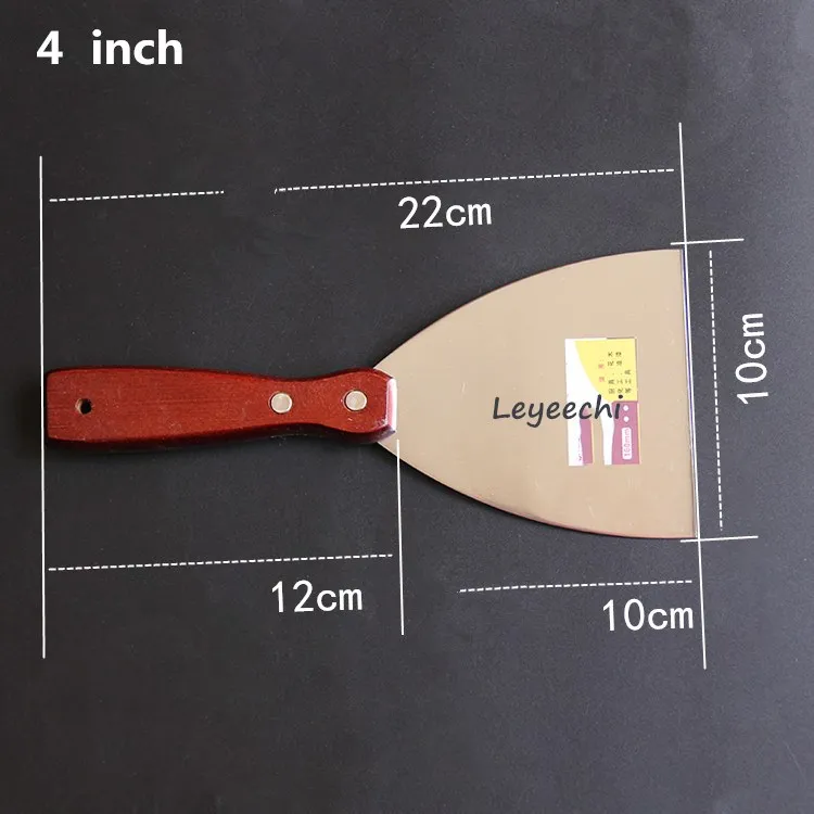 25 шт. 4 дюйма и 25 шт. 3 дюйма Высокого качества из нержавеющей стали шпатлевка нож передовая лопатка-скребок шпатлевка нож Инструменты