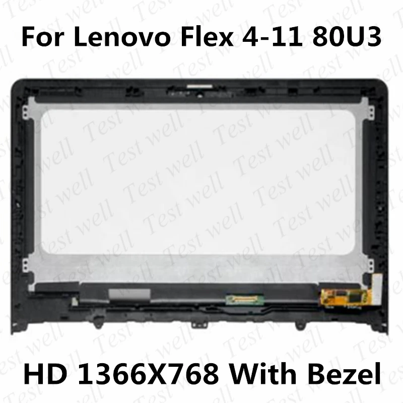 Оригинальный ЖК-дисплей 11 6 дюйма HD 1366X768 в сборе для Lenovo Ideapad Flex 4-11 80U3 панель