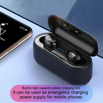 

Tws Ipx5 Waterproof Movement Of Mini Touch Wireless Digital Bluetooth 5.0 Headset 10M Transmission Sports Earphone