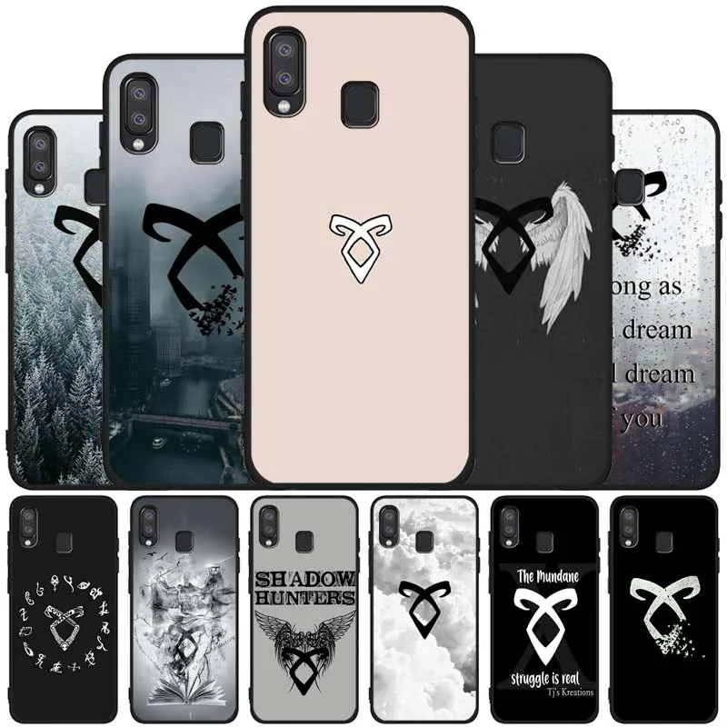 shadow hunters black soft phone Case For Samsung A10 20 30 40 50 30S