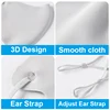 Black Mask Mouth Caps Face Mask Washable Cotton Reusable Masks Mascarillas Drape On Mouth Cloth Facial Masks Flu Washable Caps 5
