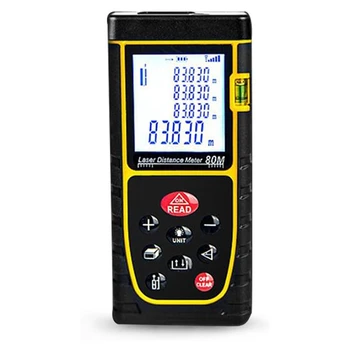 

Professional Distance Measure Rangefinder 262Ft/80M Handheld Distance Meter Measuring Device, Digital Measuring Tool For Distanc