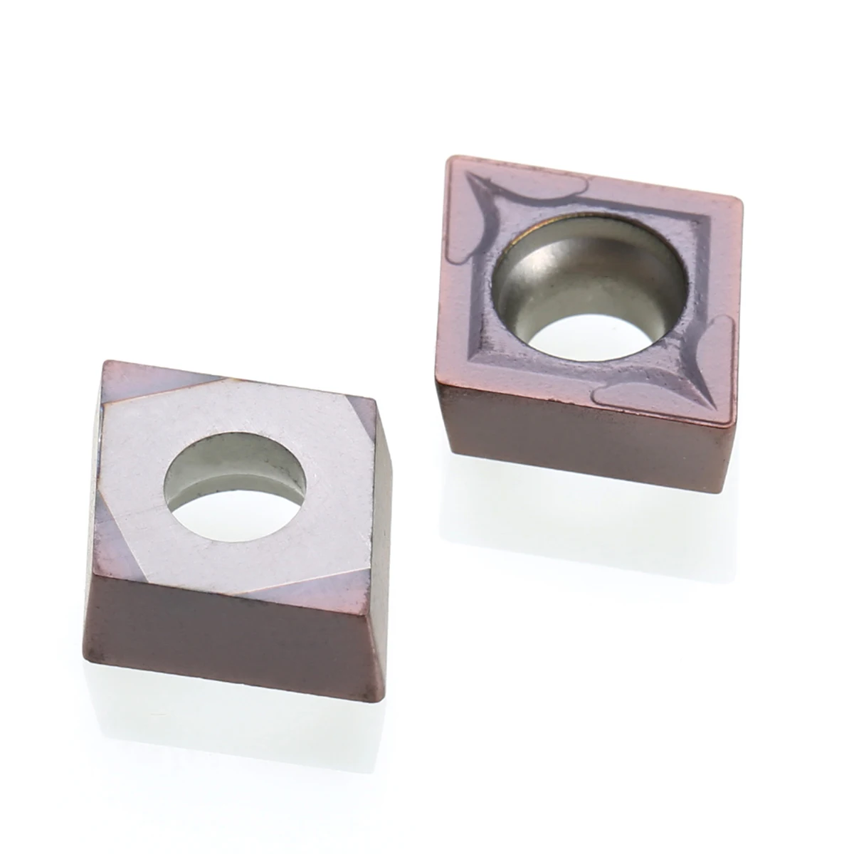 10pcs CCMT09T304 VP15TF Blades Carbide Inserts CNC Lathe Turning Cutter for Cutting Machining