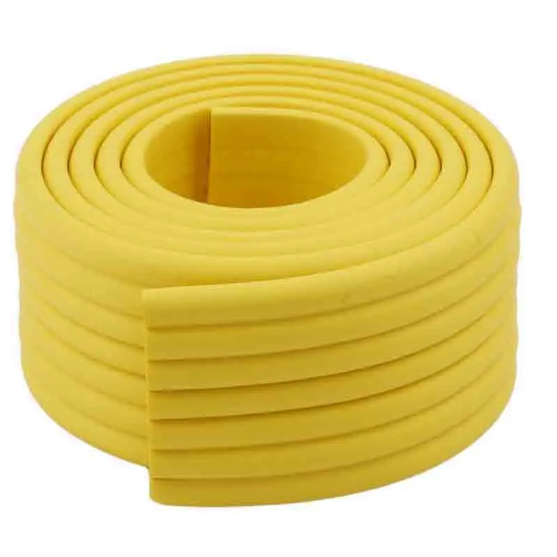 yellow Прочный безопасный бампер для детей, детская настольная защитная накладка на угол стола, защита от столкновений - Цвет: yellow