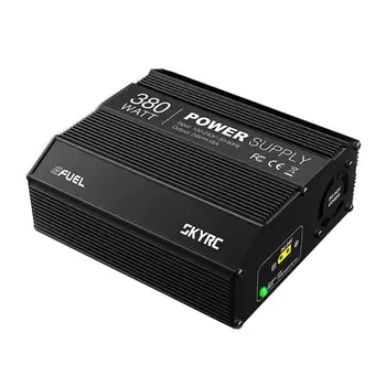 

SKYRC 380W Power Supply New 380W 16A 100-200V AC to 24V DC Power Supply Adapter for SKYRC B6 B6 Nano ISDT Q6 Plus e4Q DC Charger