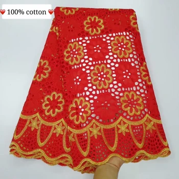 

High Quality Swiss Voile Lace In Switzerland Fabric 100% Cotton Swiss Voile Laces For African Wedding Party Dress