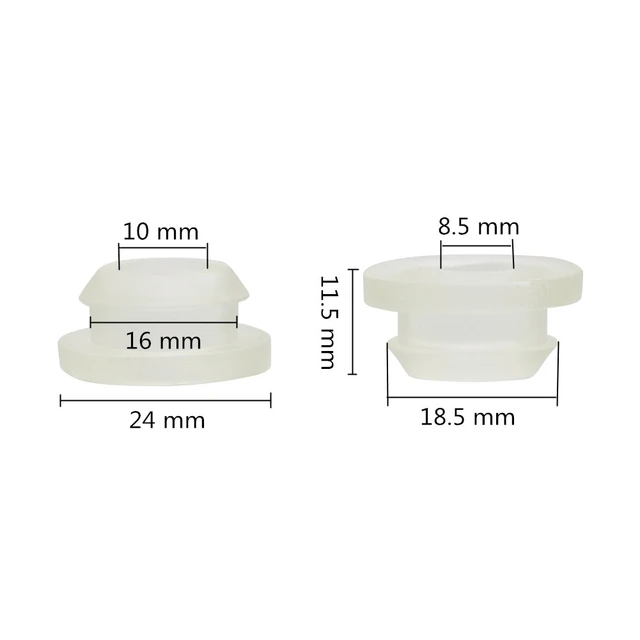 Bague d'étanchéité en caoutchouc et silicone, joint plat noir, joint  torique, rondelle de robinet de plomberie, 1/2 3/4, 10 pièces - AliExpress