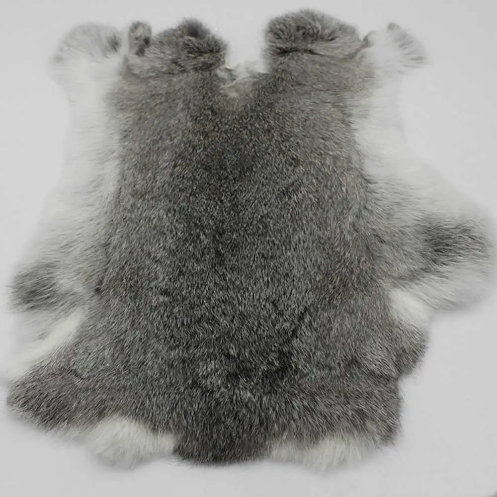 Цельный натуральный кроличий мех цельный пушистый кроличий кожаный мех ...