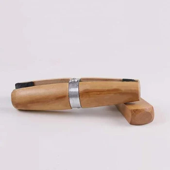 

Wood Ring Clamp Jewelers Holder Jewelry Making Hand Tool Benchwork Professional Wood Tweezers